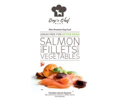 DOG´S CHEF Wild Salmon fillets with Vegetables Active Dogs 12 kg