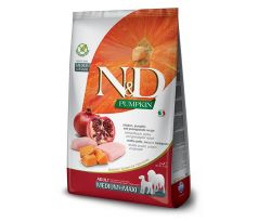 N&D GF PUMPKIN Adult Medium&Maxi chickepomegranate 12 kg