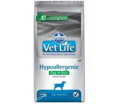 Farmina Vet Life dog hypoallergenic, egg & rice 12 kg