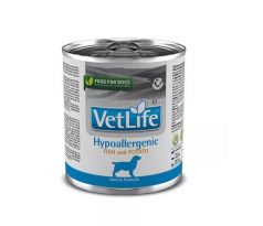Farmina Vet Life dog hypoallergenic fish & potato konzerva 300 g