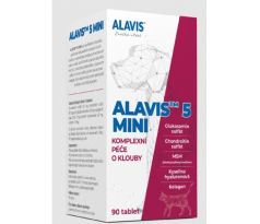 ALAVIS 5 Mini pre psov a mačky 90 tbl.