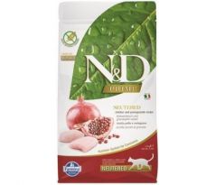 Farmina N&D cat PRIME (GF) adult, neutered, chicken & pomegranate 1,5 kg