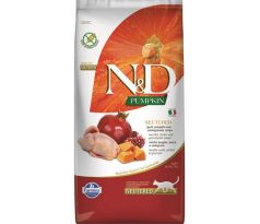 Farmina N&D cat PUMPKIN (GF) adult, neutered, quail & pomegranate 5 kg