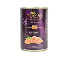NUEVO cat Adult Chicken 400 g konzerva
