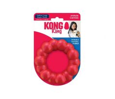 Hračka Kong Dog Classic Kruh červený, guma prírodná, M/L